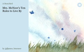 Mrs. McNeer's Ten Rules to Live By