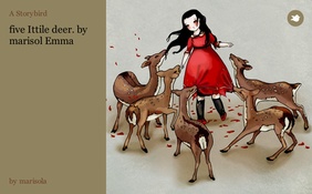 five Ittile deer. by marisol Emma