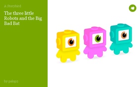 The three little Robots and the Big Bad Bat