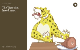 The Tiger that hated meat.