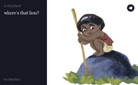 where's that lion?