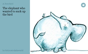 The elephant who wanted to suck up the bird