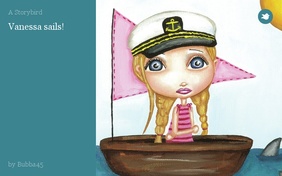 Vanessa sails!