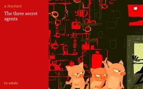 The three secret agents