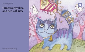 Princess Payalina and her lost kitty