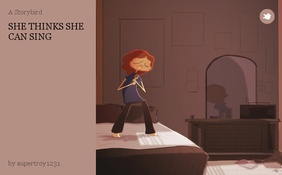 SHE THINKS SHE CAN SING