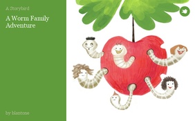 A Worm Family 
 Adventure