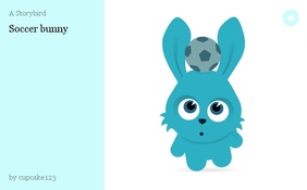 Soccer bunny
