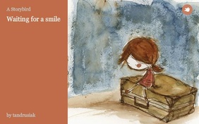 Waiting for a smile
