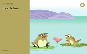 the cute frogs