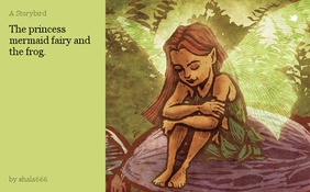 The princess mermaid fairy and the frog.