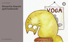 Stressed is desserts spelt backwards!