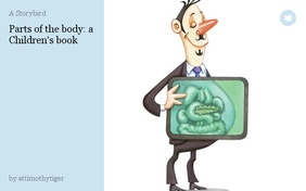 Parts of the body: a Children's book
