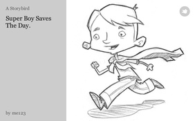 Super Boy Saves The Day.