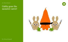Gabby gone the monster carrot!