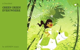 GREEN GREEN EVERYWHERE