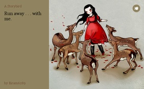 Run away . . . with me.