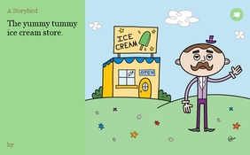 The yummy tummy ice cream store.