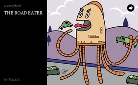 THE ROAD EATER