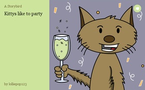 Kittys like to party