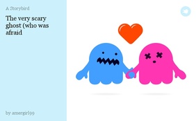 The very scary ghost (who was afraid