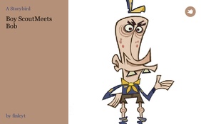 Boy ScoutMeets Bob