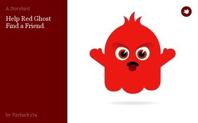 Help Red Ghost Find a Friend.