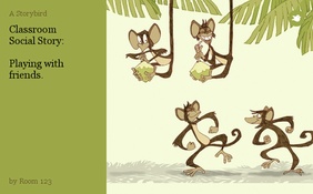 Classroom 
Social Story:

Playing with friends.