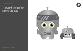 Howard the Robot saves the day