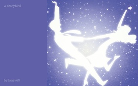 She danced in the sky