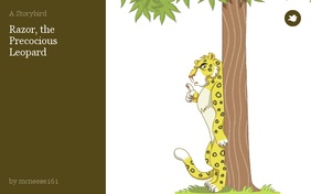 Razor, the Precocious Leopard