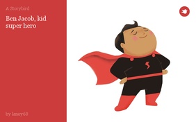 Ben Jacob, kid super hero