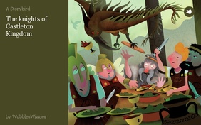 The knights of Castleton Kingdom.