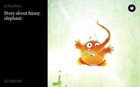 Story about funny elephant.
