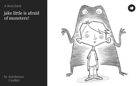 jake little is afraid of monsters!