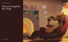 The not so big bad Mr. Wolf!