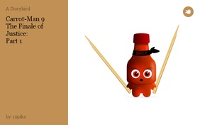 Carrot-Man 9 
The Finale of Justice:
Part 1