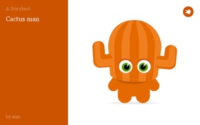 Cactus man