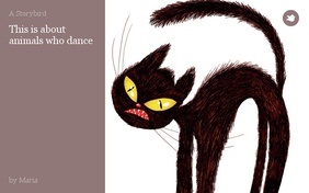 This is about animals who dance