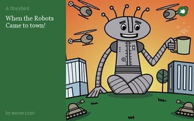 When the Robots Came to town!