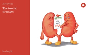 The two fat sausages