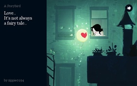 Love..
It's not always 
a fairy tale..