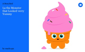 Lu the Monster that Looked verry Yummy