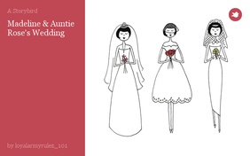 Madeline & Auntie Rose's Wedding