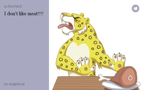 I don't like meat!!!!