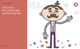 Mr loony's Ice-cream shop and his wied day