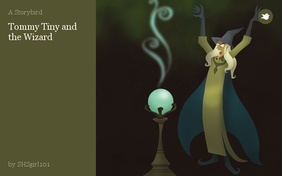 Tommy Tiny and the Wizard