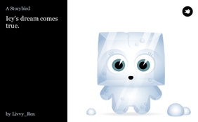 Icy's dream comes true.