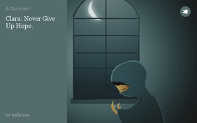 Clara: Never Give Up Hope.