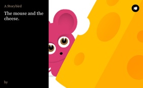 The mouse and the cheese.